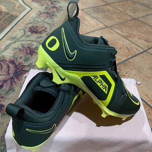 Nike Alpha Menace Football PE Cleat “Oregon Ducks”